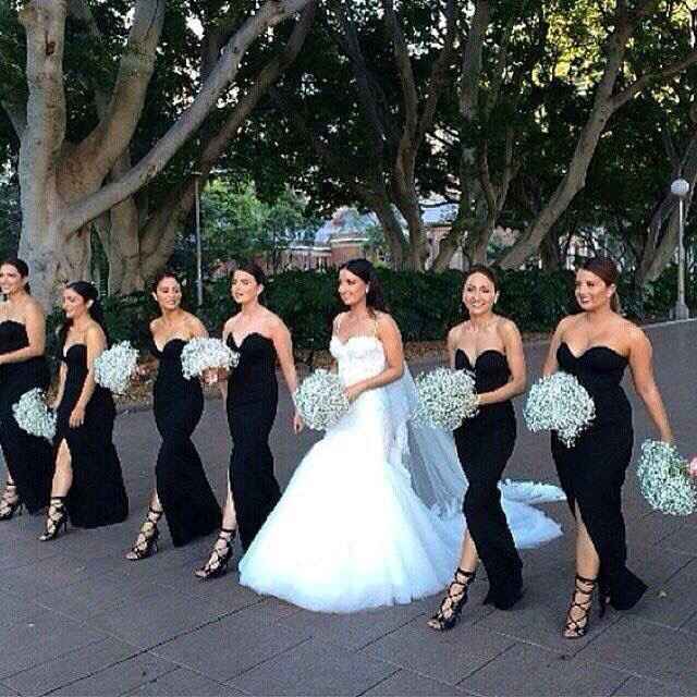 Boda en blanco y negro 🎩 - 4
