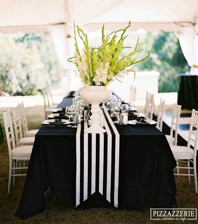 Boda en blanco y negro 🎩 - 30