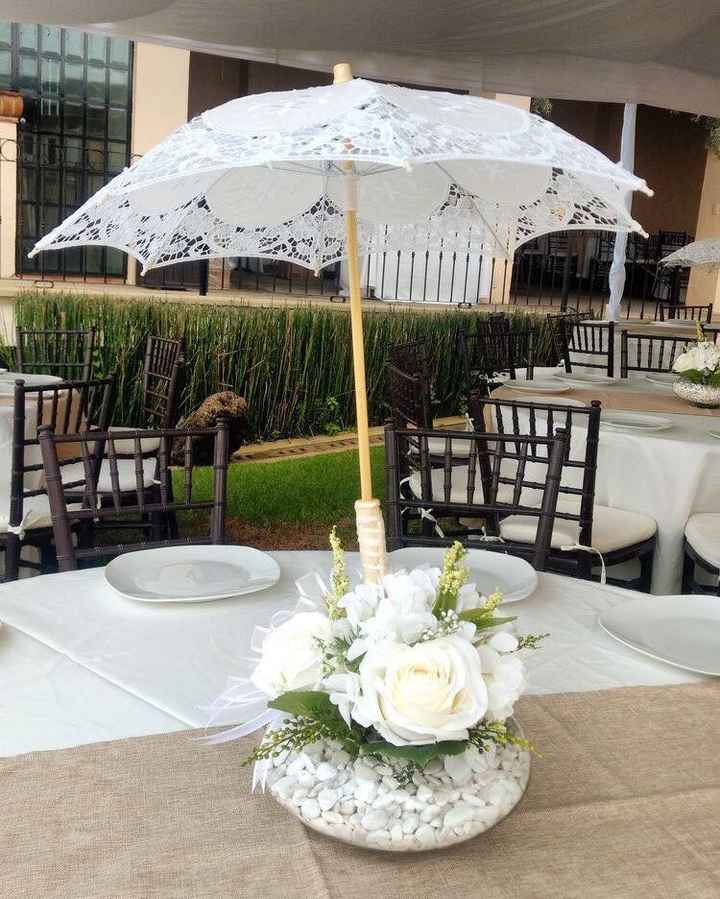 Decoracion con paraguas - 1
