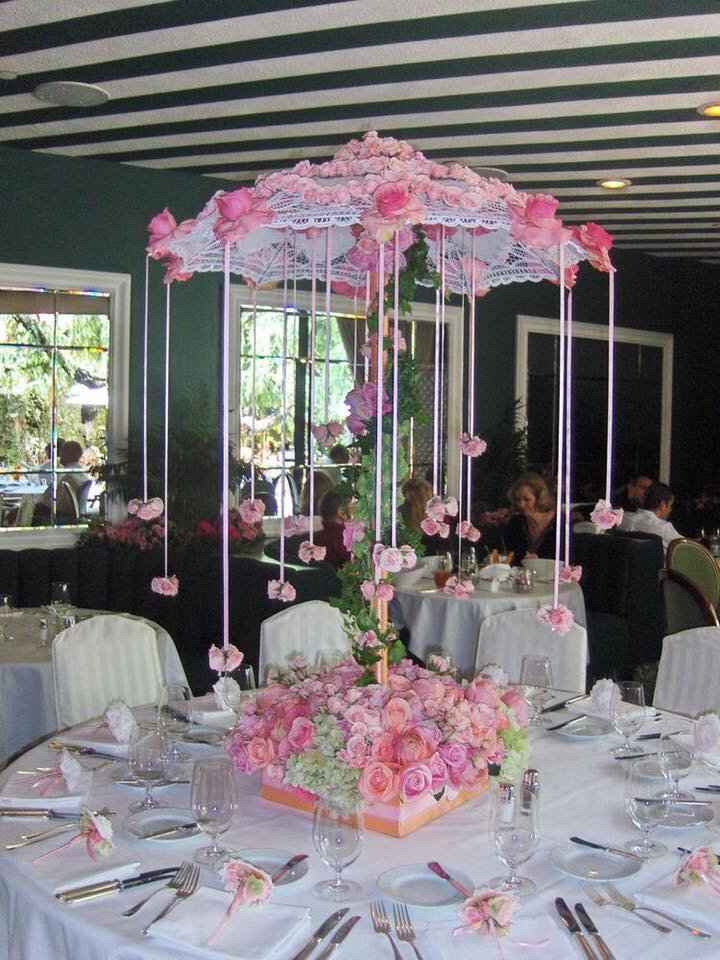 Decoracion con paraguas - 8