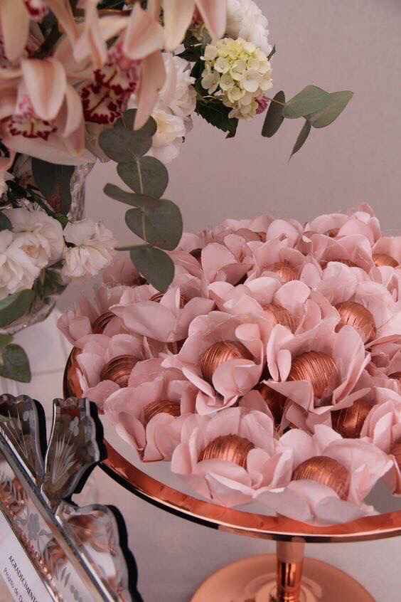 Flores de chocolate - 2