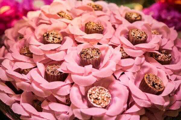 Flores de chocolate - 6