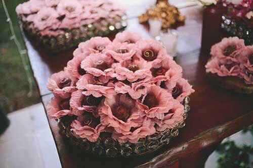 Flores de chocolate - 9