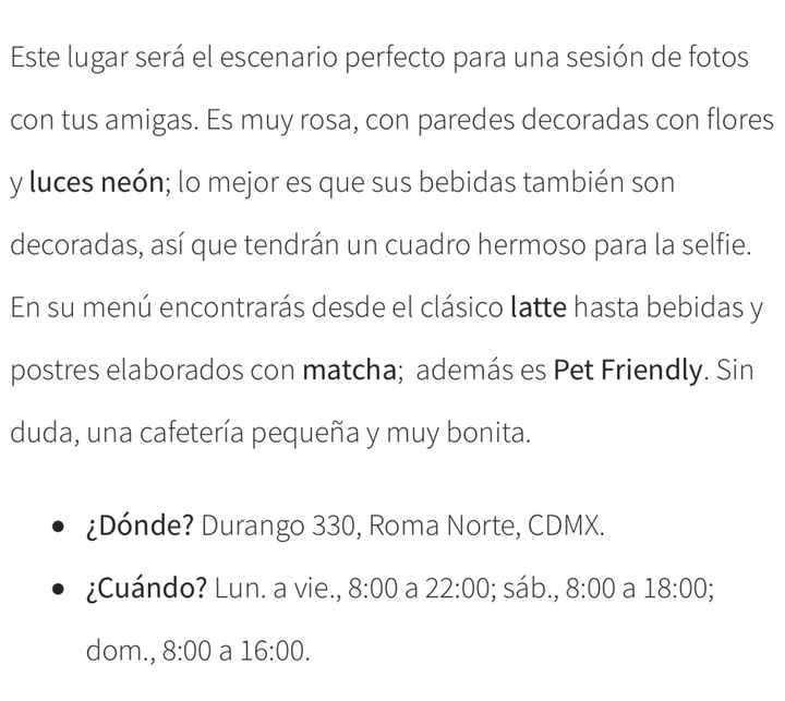 Cafetería para ir con tus damas - 5