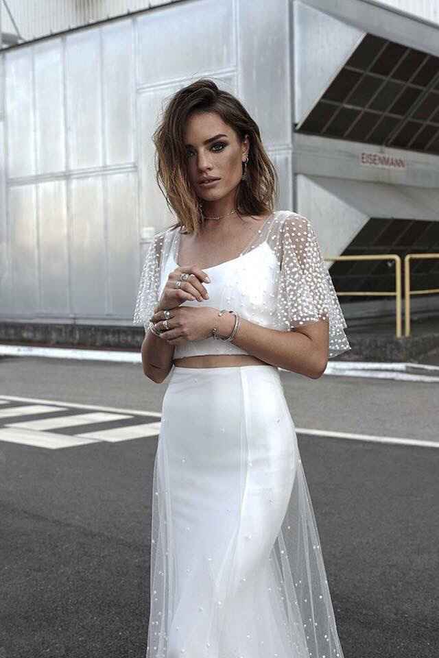 Vestido doble pieza - 1