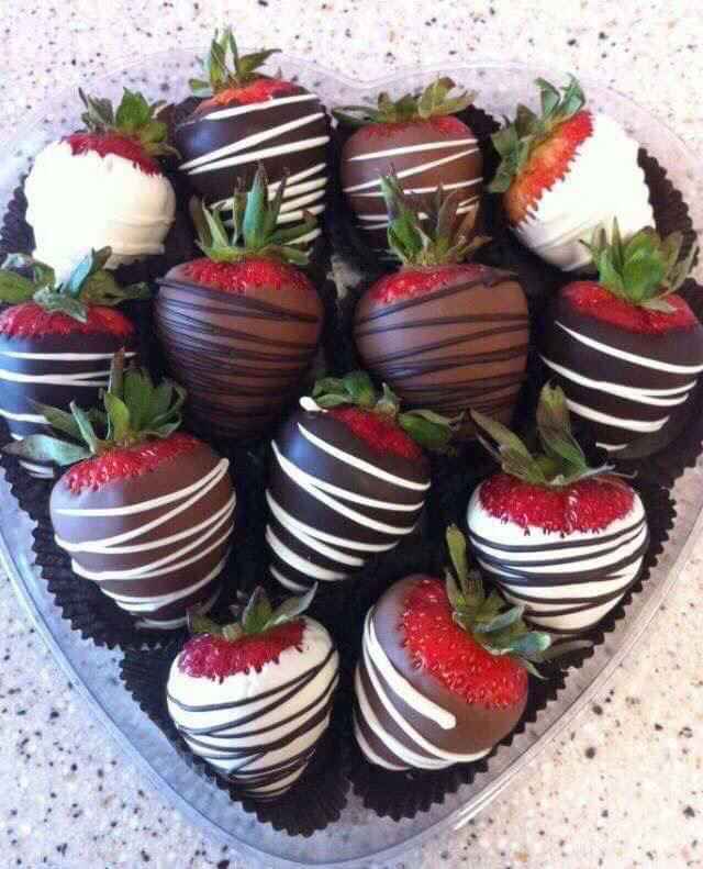 Fresas de chocolate para mesa dé dulces - 5