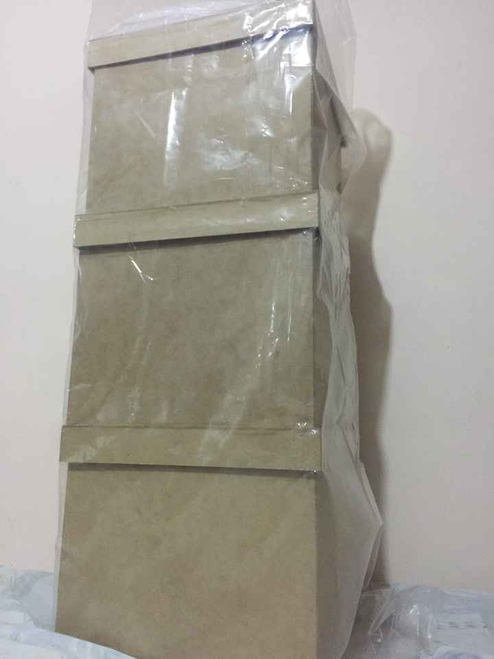 Iniciando la elaboración cajitas de damas - 1