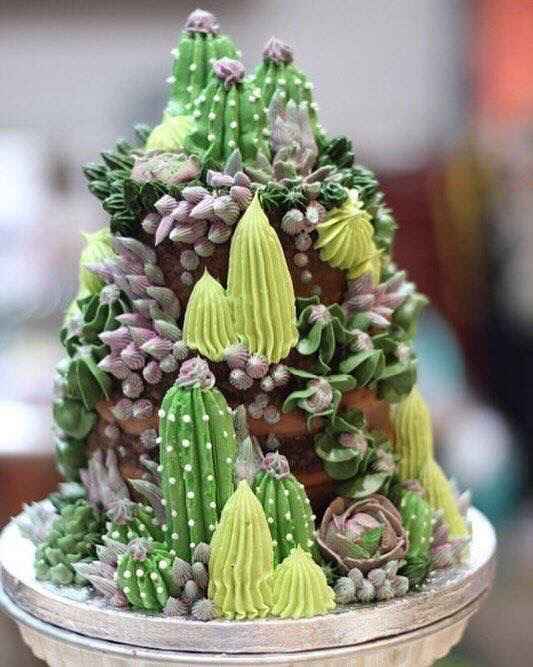Pastel de Cactus - 2