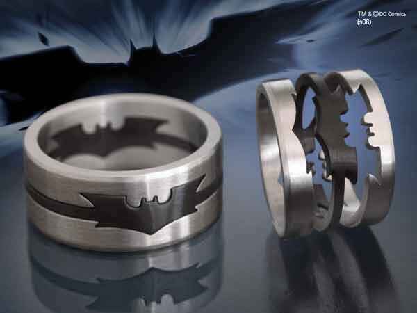 Anillos para bodas de Batman - 1