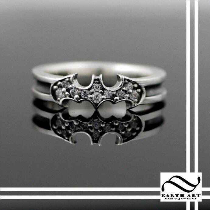 Anillos para bodas de Batman - 6