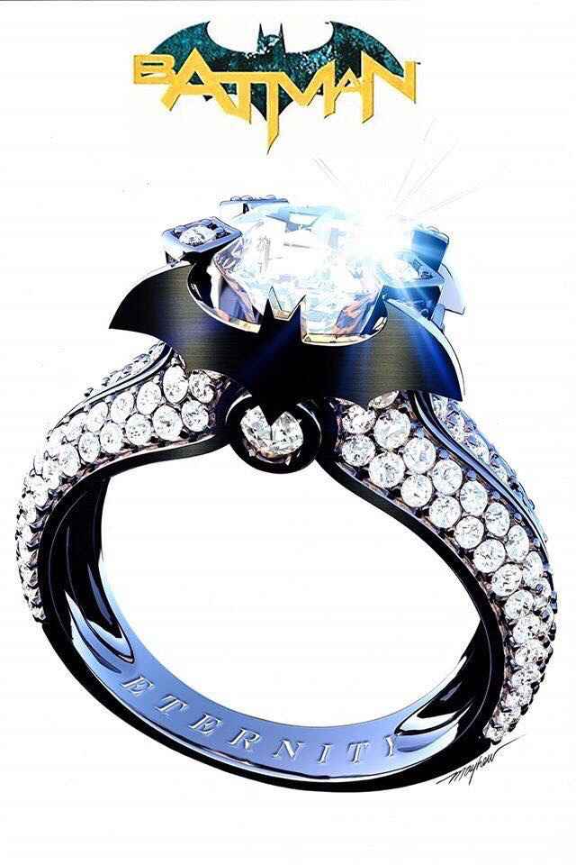 Anillos para bodas de Batman - 10