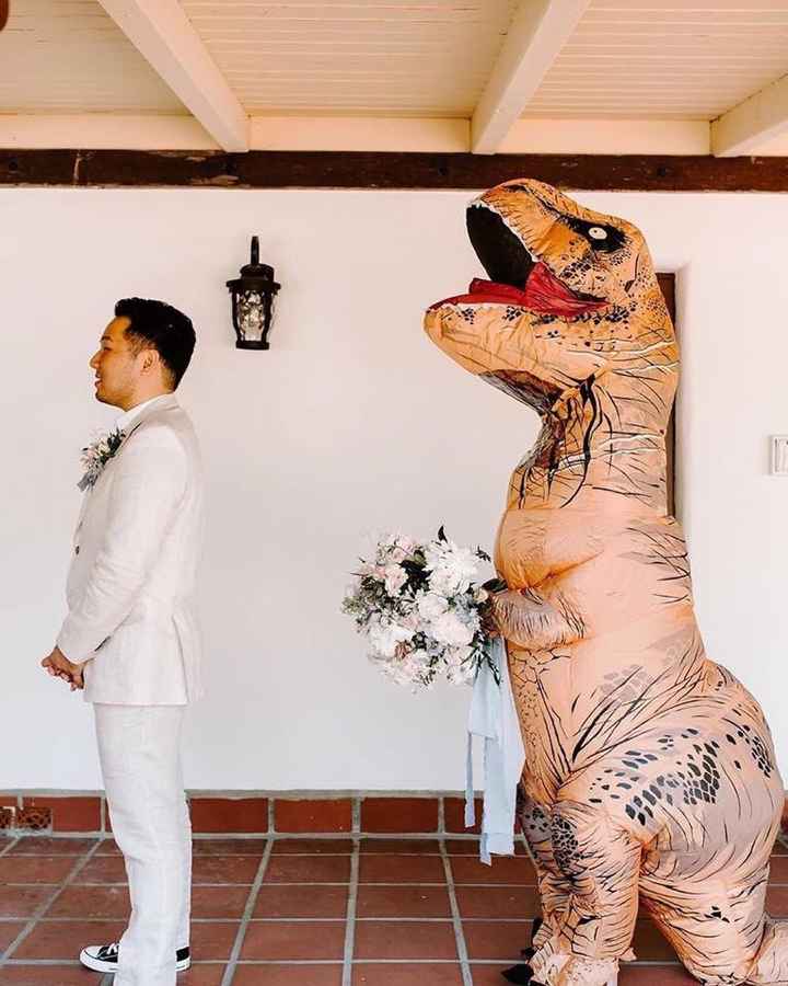 Sorpresa graciosa para novio - 1