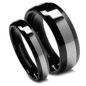 Anillos con color negro - 2