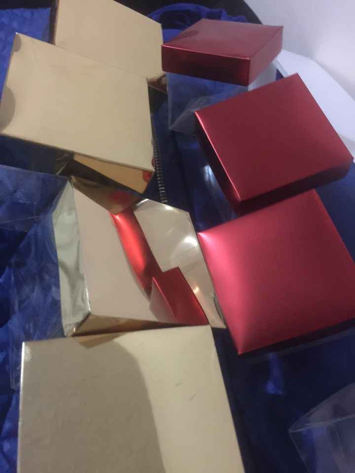 Avances- Detalles para las cajas de cortejo - 3