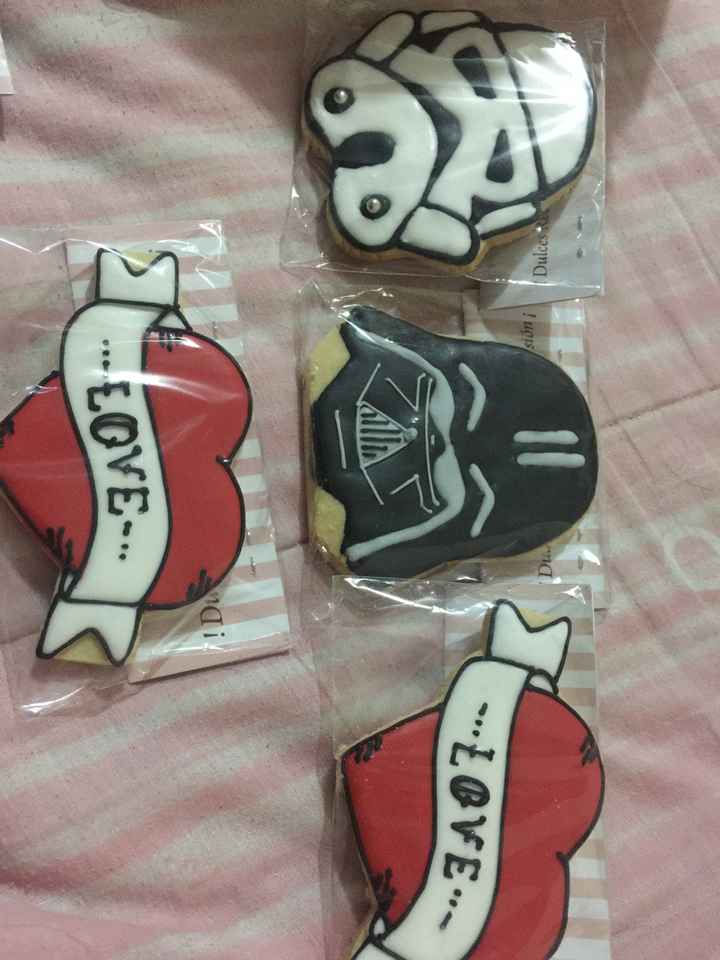 Avances- Galletas para bestman - 2