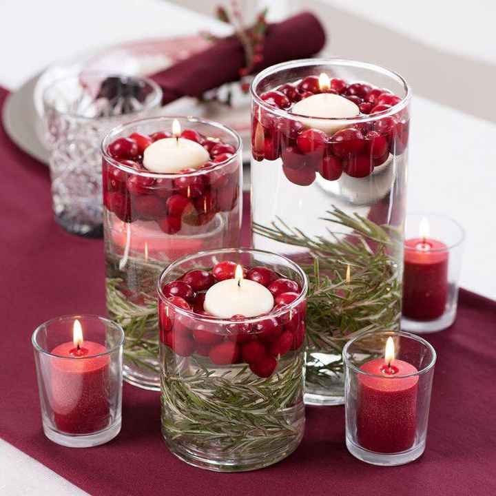 Centros de mesa navideños - 8