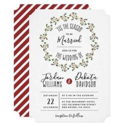 Invitaciones boda navideña 🎄 - 3