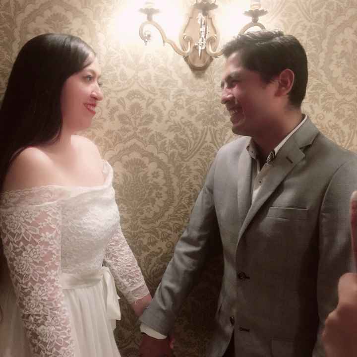 Me casé por el civil 💕 - 2