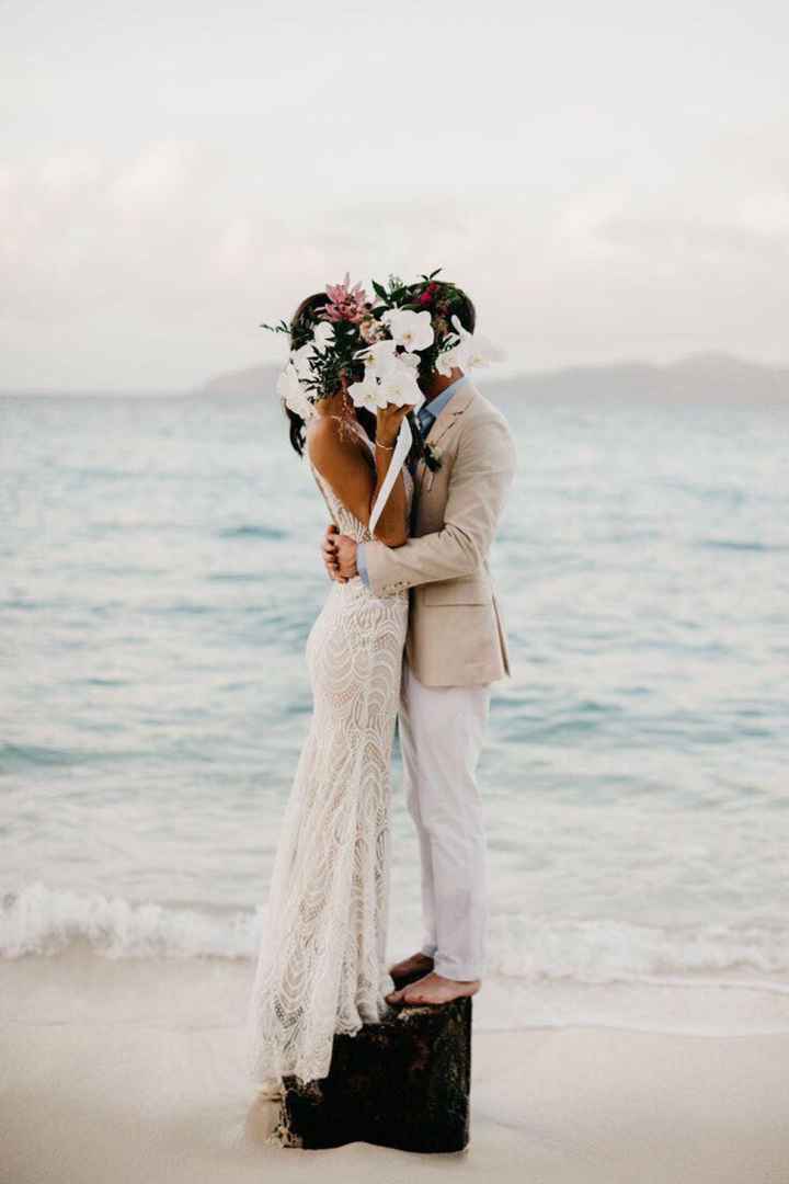 Ideas de vestidos de novia en playa - 1