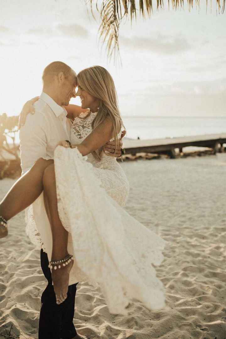 Ideas de vestidos de novia en playa - 4