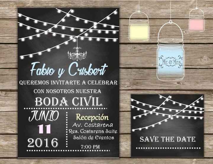 Ideas de invitaciones - 1