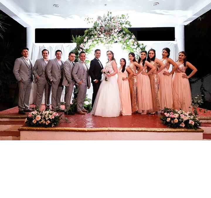 Damas de honor, padrinos y el hombre debe de tener padrino en la misa - 2