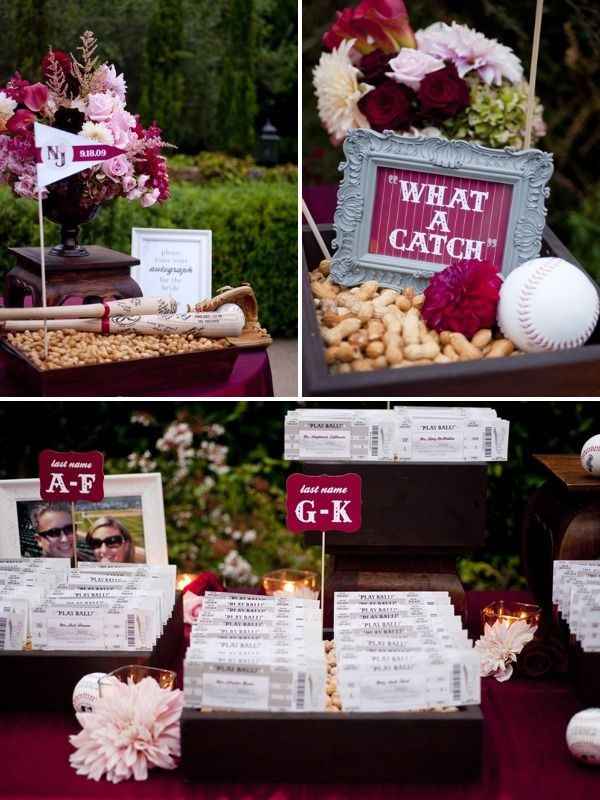 Necesito ideas para mi boda con temática de baseball - 7