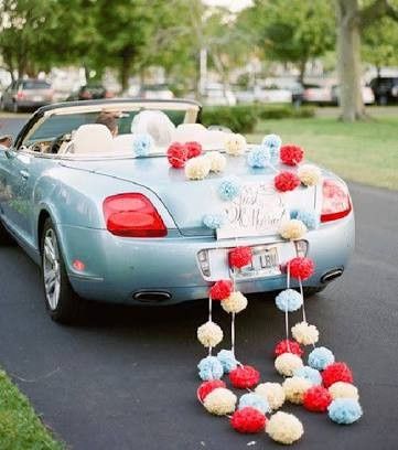Moños, flores y Adornos para el coche!!! 🌹💒🚗🎈 7
