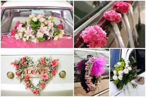 Moños, flores y Adornos para el coche!!! 🌹💒🚗🎈 11