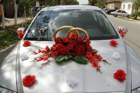 Moños, flores y Adornos para el coche!!! 🌹💒🚗🎈 12