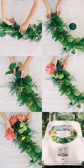 Moños, flores y Adornos para el coche!!! 🌹💒🚗🎈 17