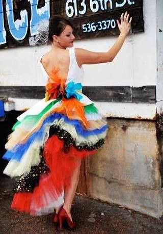 Vestidos de novia "arcoíris" 🌈 17