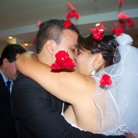 nuestro primer beso de esposos
