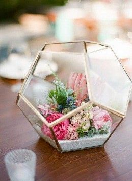 Centros de mesa geometricos 18