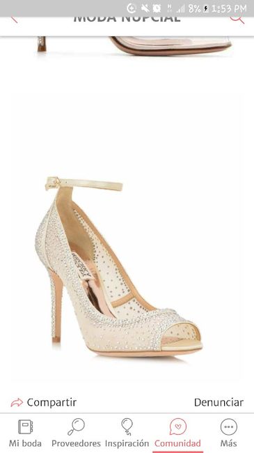 Zapatos transparentes novia - 1