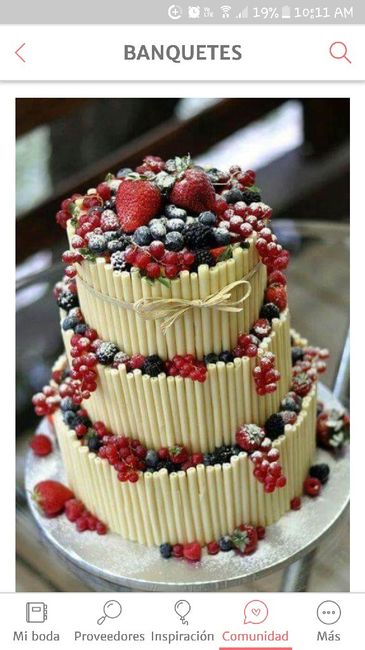 Pasteles con moras y fresas - 1