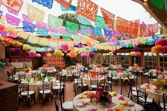 Decoración con papel picado - 3