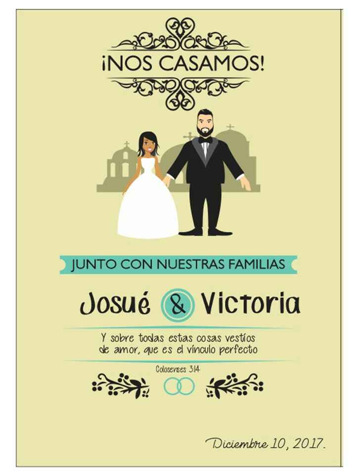 Mi invitación 😍 - 1