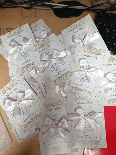 ¿Será buena idea hacer las invitaciones? - 1