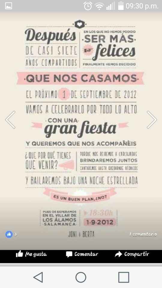 Edicion de invitaciones - 1