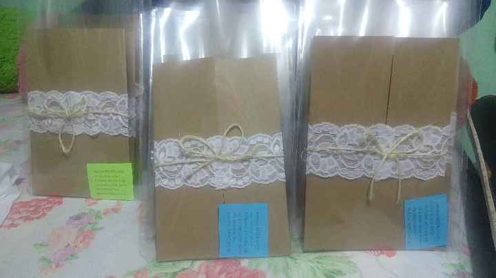 Invitaciones terminadas ❤ - 2