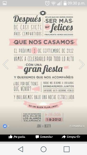 Edicion de invitaciones - 1