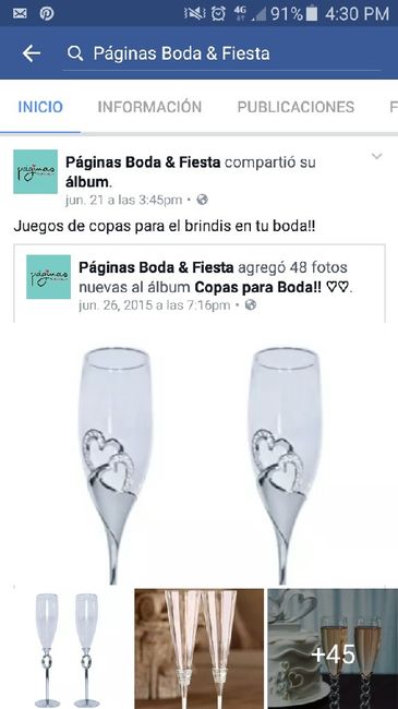 Las copas del brindis -  (ventas) - 1