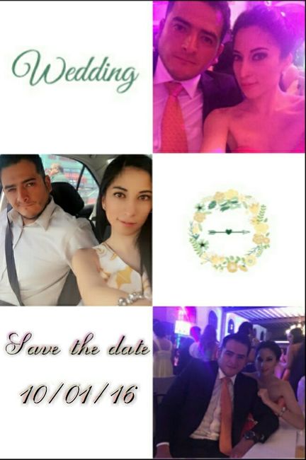 Elíjanme una para mi save the date! - 1