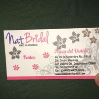 Nat Bridal - Plaza del vestido, 20 de Noviembre