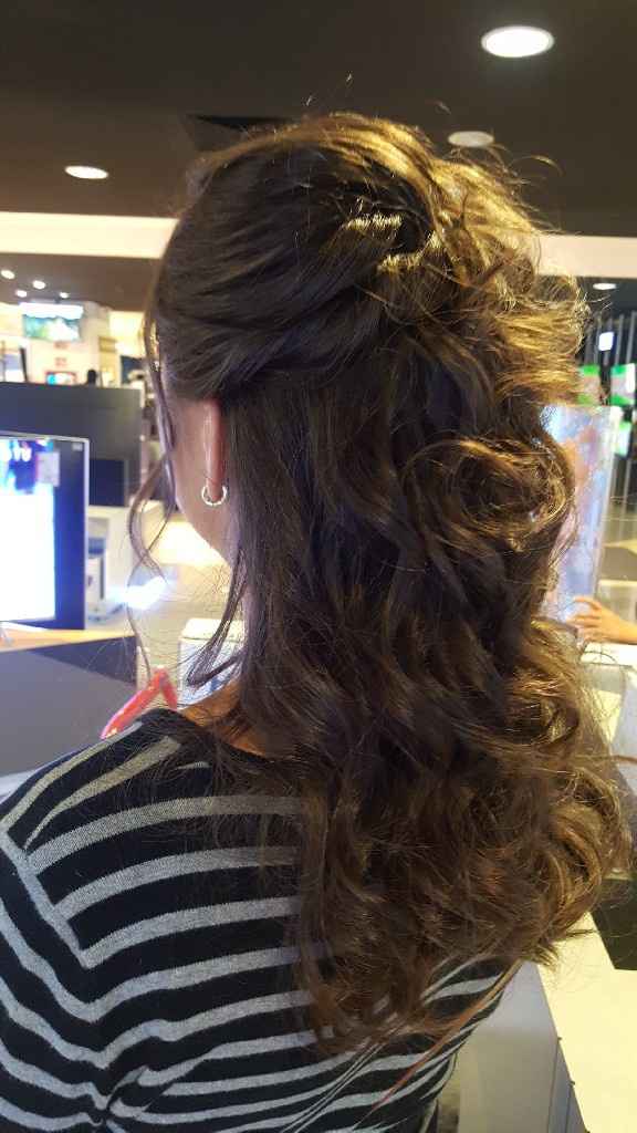 Prueba de maquillaje y peinado - 3