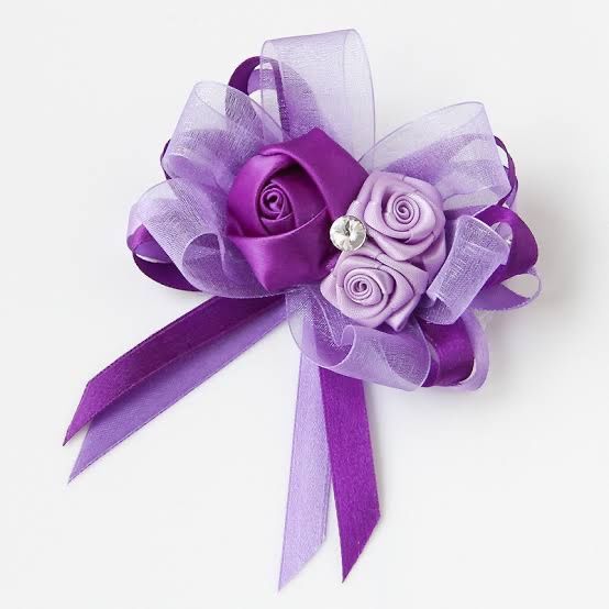 Colores: corsages morados 2