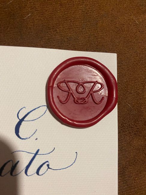 Llego mi sello de lacre :) 3