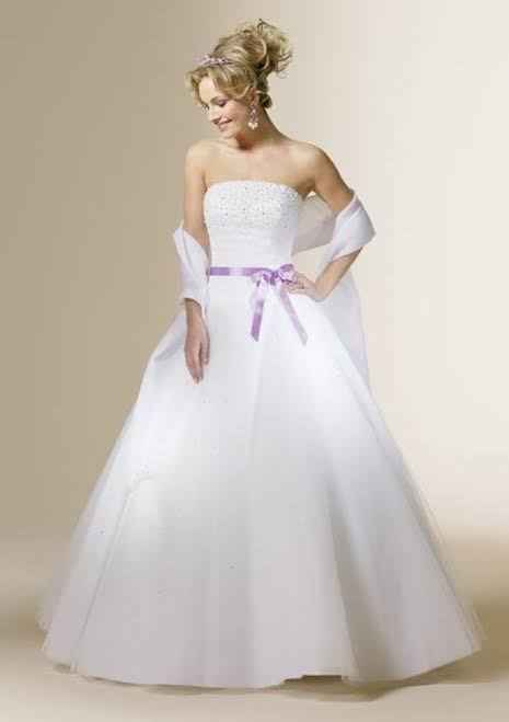 Colores: vestido de novia con morado? - 3