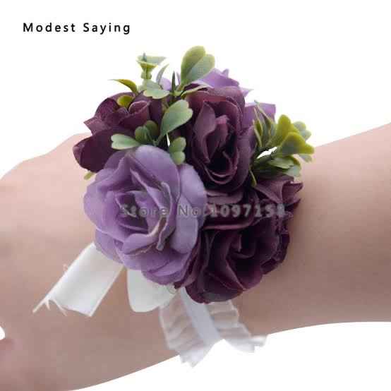 Colores: corsages morados - 3